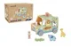 Sorter din lemn Tooky Toy Jeep cu animale, 9 el. foto