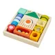 Set de constructie din lemn Classic World cu cuburi foto