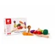 Set de joaca din lemn Classic World Legume, 16 el.