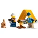 Set de constructie Lego City Aventuri off road cu vehicul 4x4, 252 el.