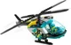 Set de constructie LEGO City Elicopter de salvare, 226 el. foto