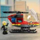 Set de constructie LEGO City Elicopterul pompierilor, 85 el. foto