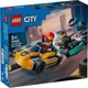 Конструктор LEGO City Картинги и гонщики, 99 эл. foto
