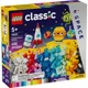 Set de constructie LEGO Classic Planete creative, 450 el.