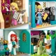 Set de constructie LEGO Disney Aventura printeselor la piata, 817 el. foto