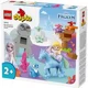 Set de constructie LEGO Duplo Elsa si Bruni in padurea fermecata, 31 el. foto