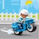 Set de constructie LEGO Duplo Motocicleta de politie pentru salvare, 5 el. foto