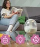 Umidificator si lampa de veghe Badabulle Bubble foto