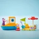 Set de constructie LEGO Duplo Excursia cu barca a Purcelusei Peppa, 23 el. foto