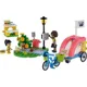 Set de constructie LEGO Friends Bicicleta pentru salvarea cainilor, 125 el. foto