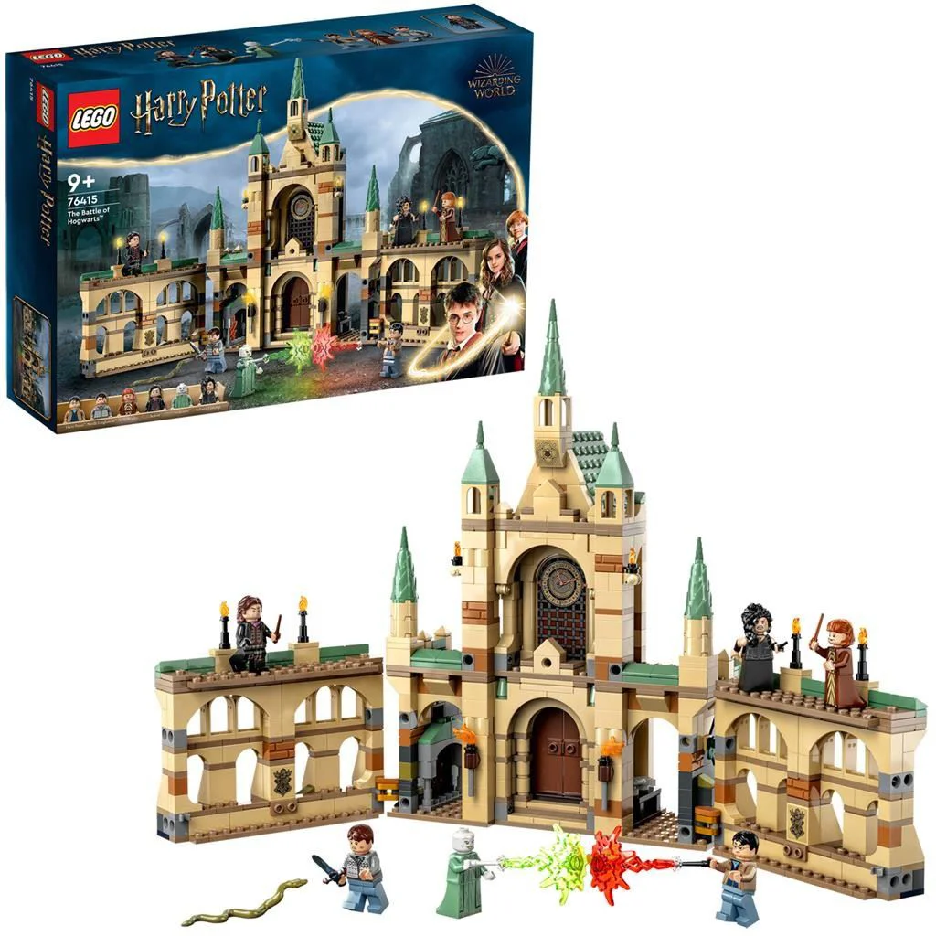 Set de constructie LEGO Harry Potter Batalia de la Hogwarts, 730 el.