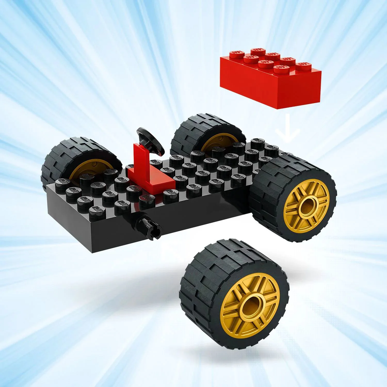 Set de constructie LEGO Marvel Vehicul-burghiu, 58 el. foto