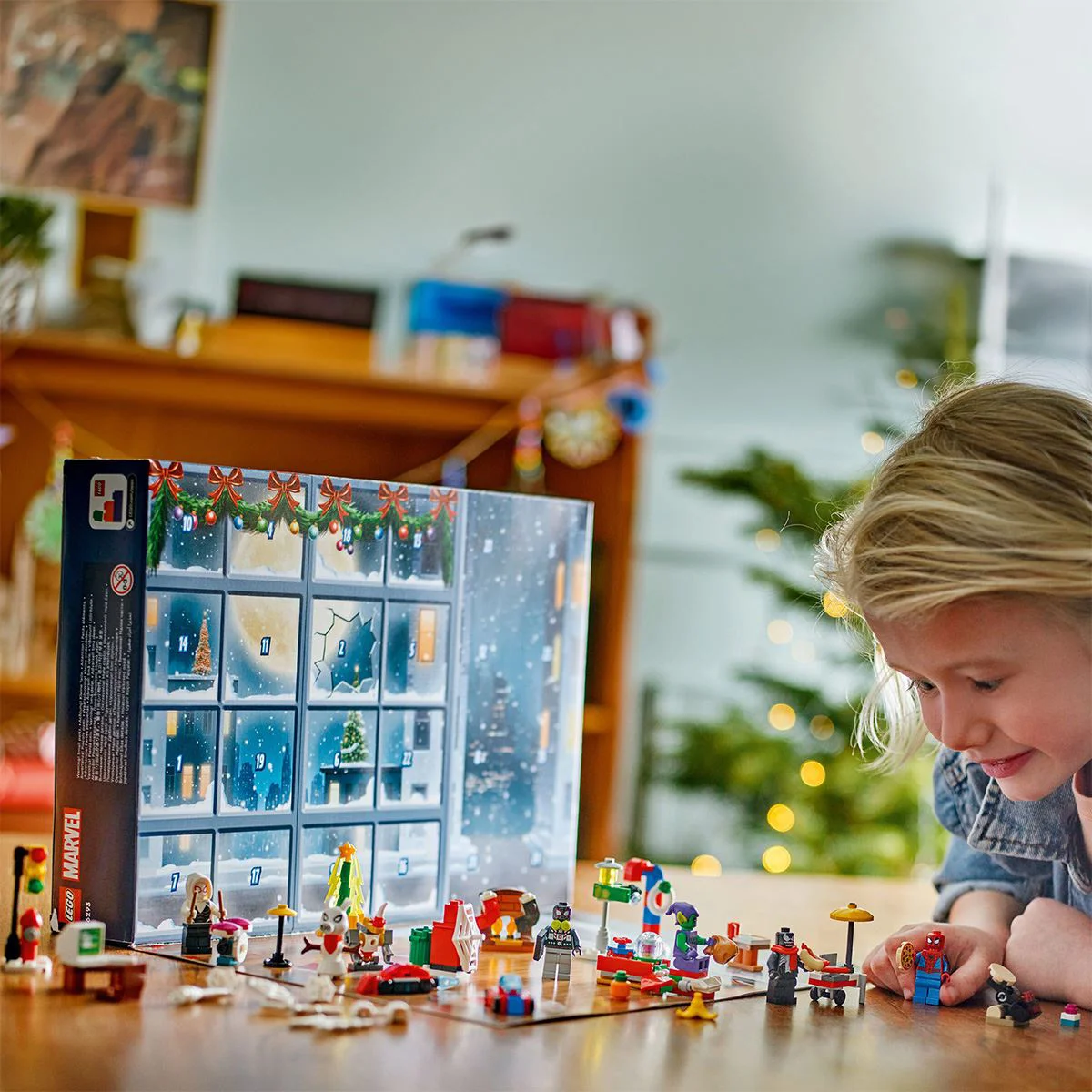 Advent Calendar LEGO Marvel Omul Paianjen, 246 el. foto