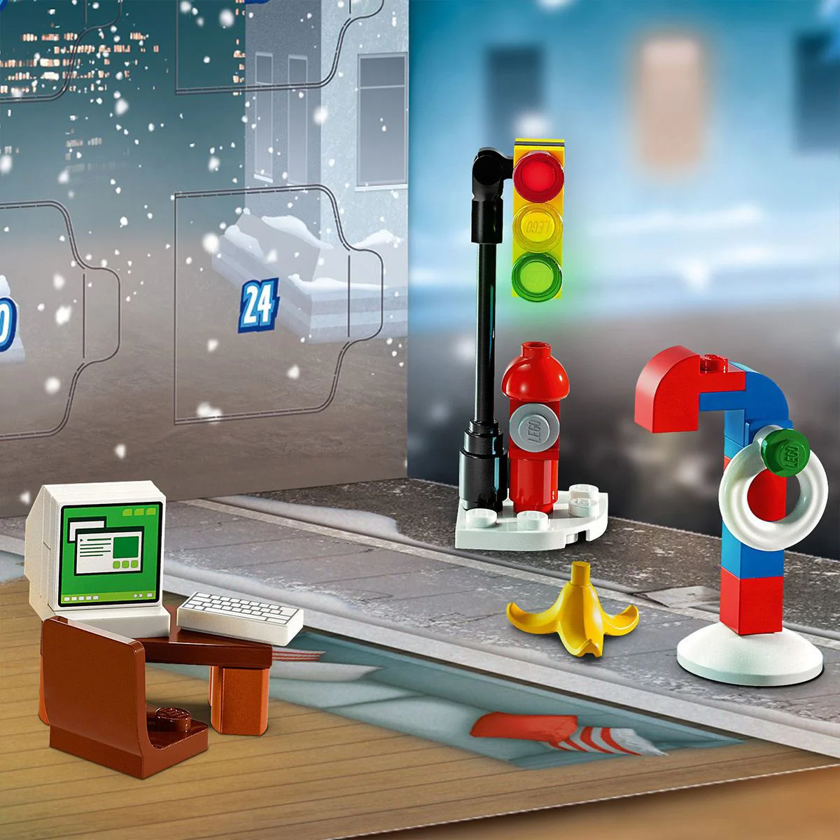 Advent Calendar LEGO Marvel Omul Paianjen, 246 el. foto