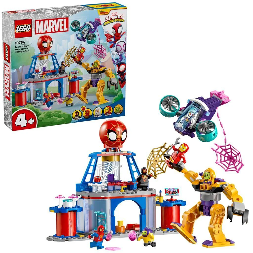 Set de constructie LEGO Marvel Cartierul general al echipei lui Spidey, 193 el. foto