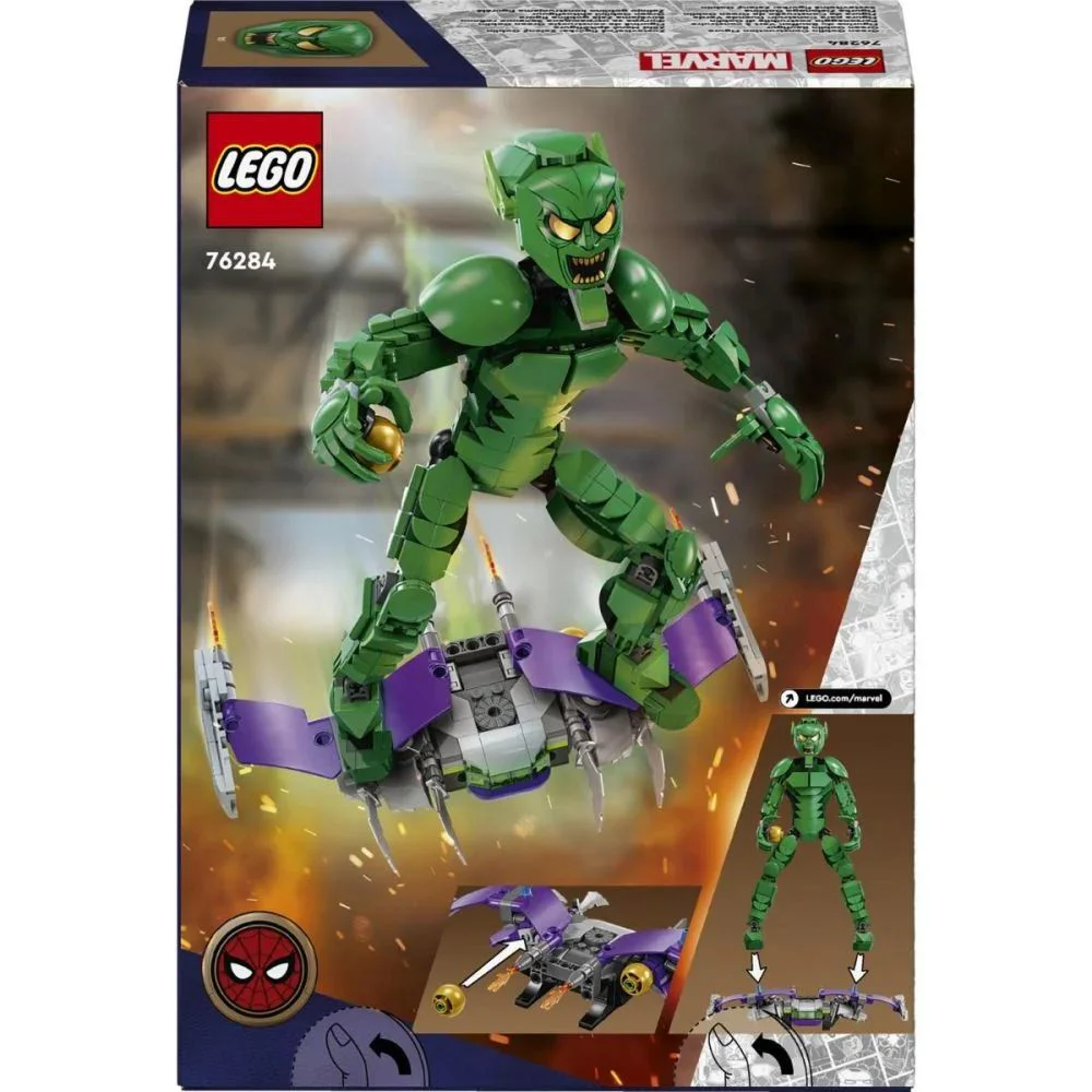 Конструктор LEGO Marvel Фигурка Зеленого гоблина, 471 эл. foto