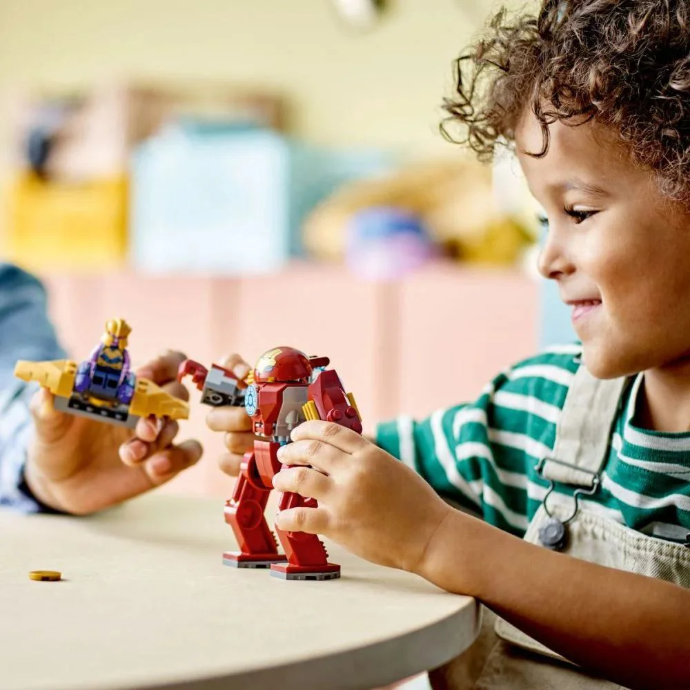 Конструктор LEGO Marvel Железный человек Халкбастер против Таноса, 66 эл. foto