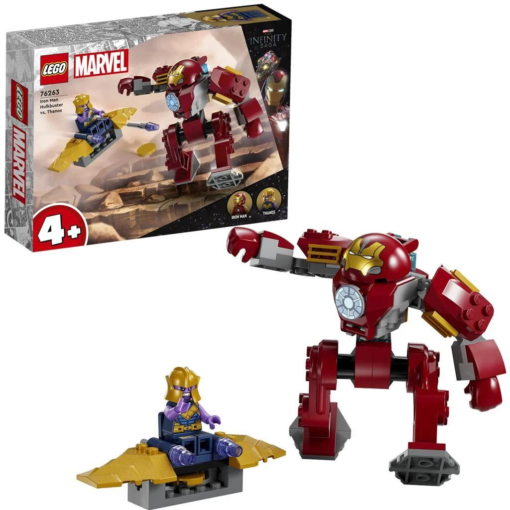 Конструктор LEGO Marvel Железный человек Халкбастер против Таноса, 66 эл. foto