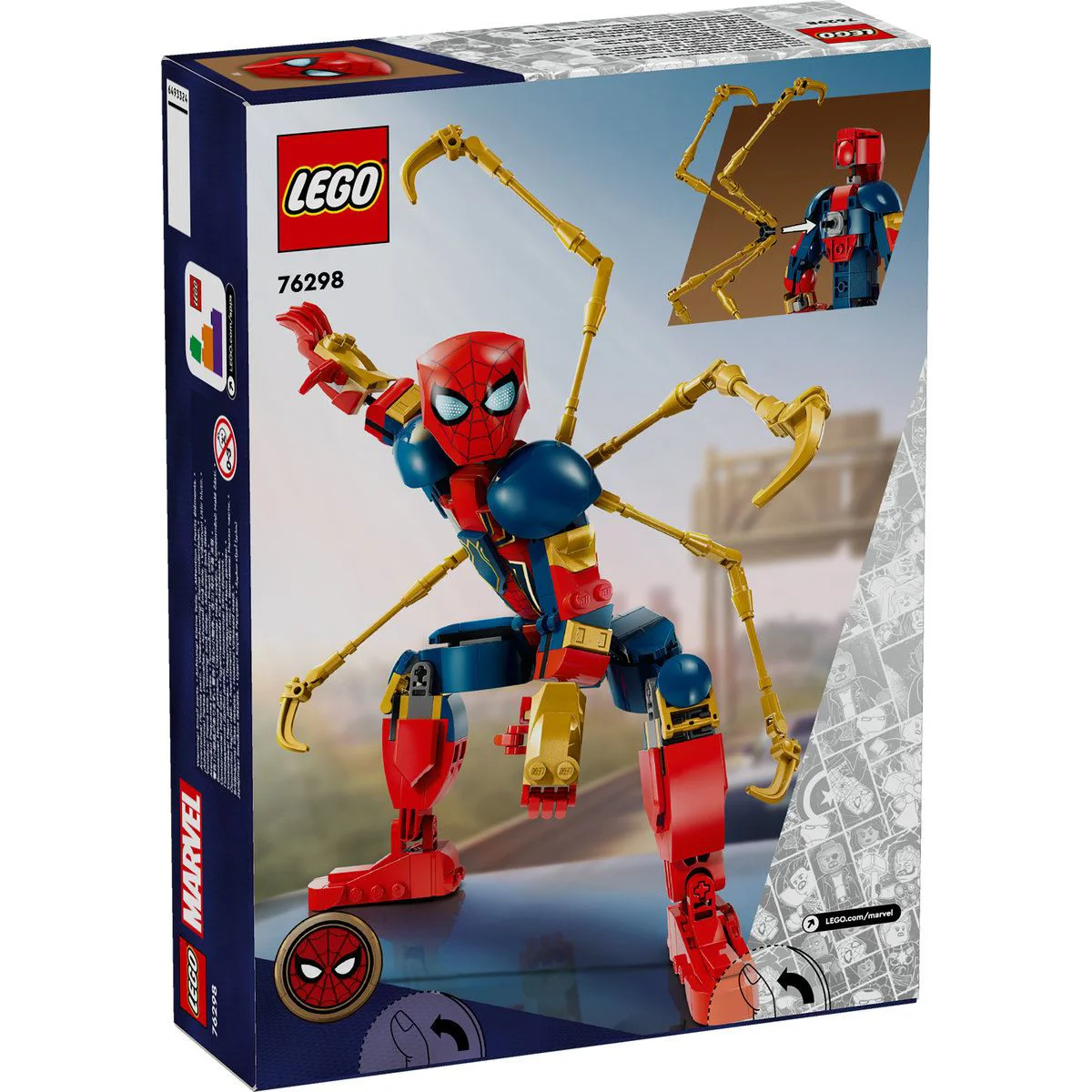 Фигурка LEGO Marvel Железный Человек-Паук, 303 эл. foto