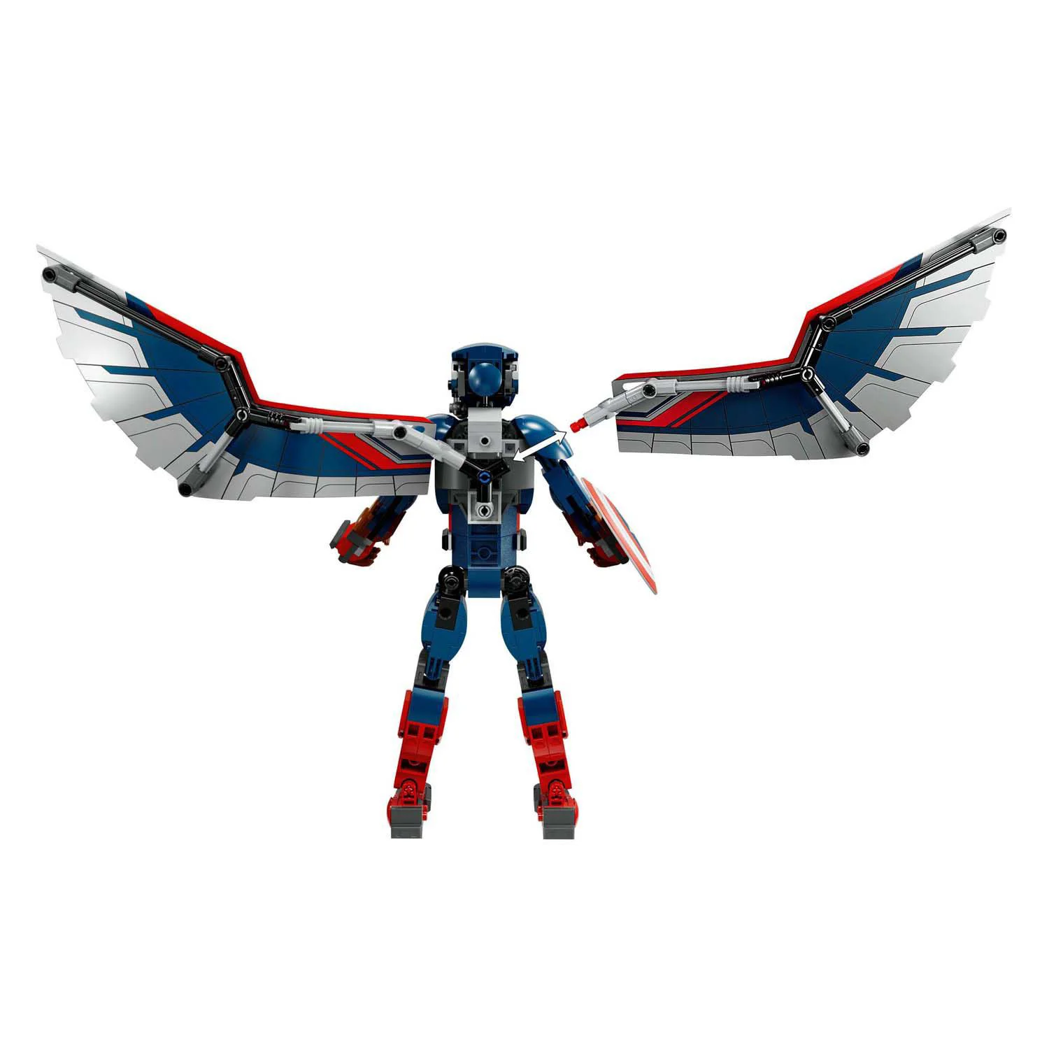 Figurina LEGO Marvel Sam Wilson Captain America, 359 el. foto