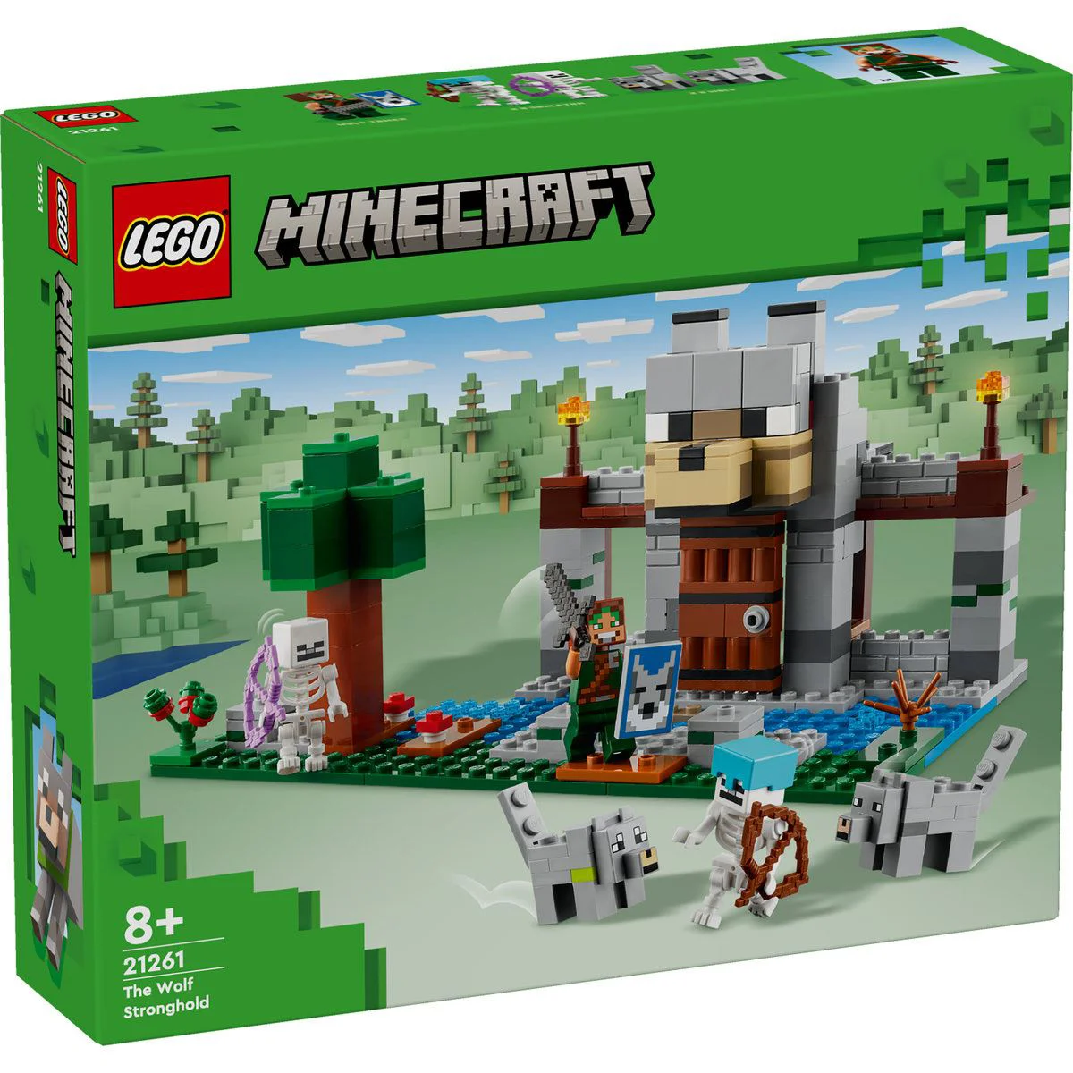 Конструктор LEGO Minecraft Крепость волков, 312 эл. foto