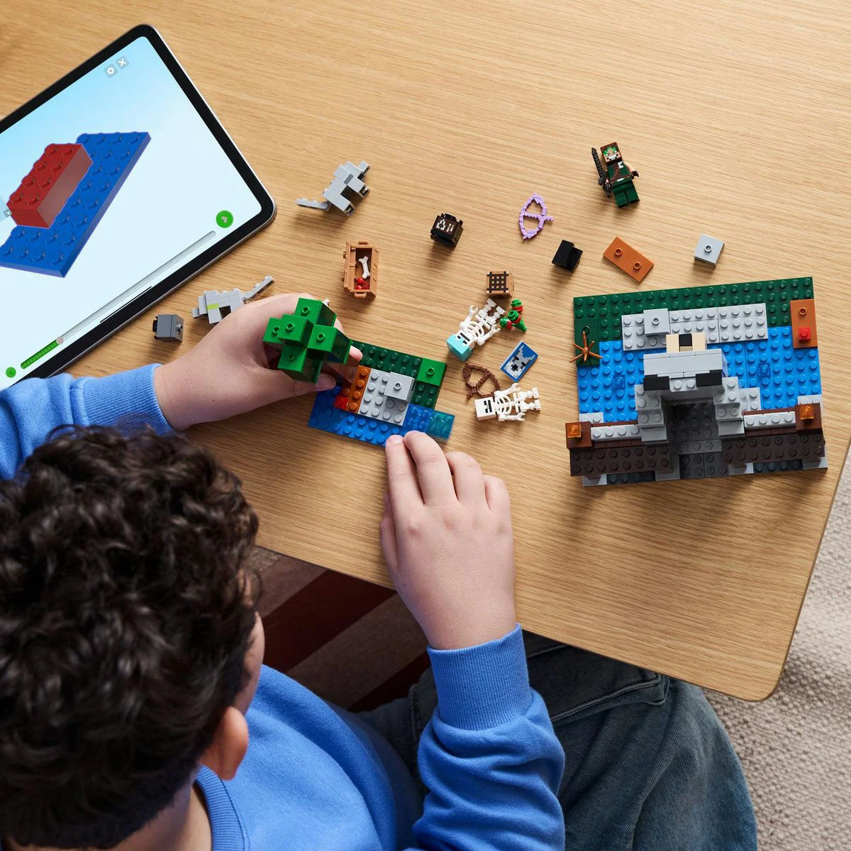Конструктор LEGO Minecraft Крепость волков, 312 эл. foto