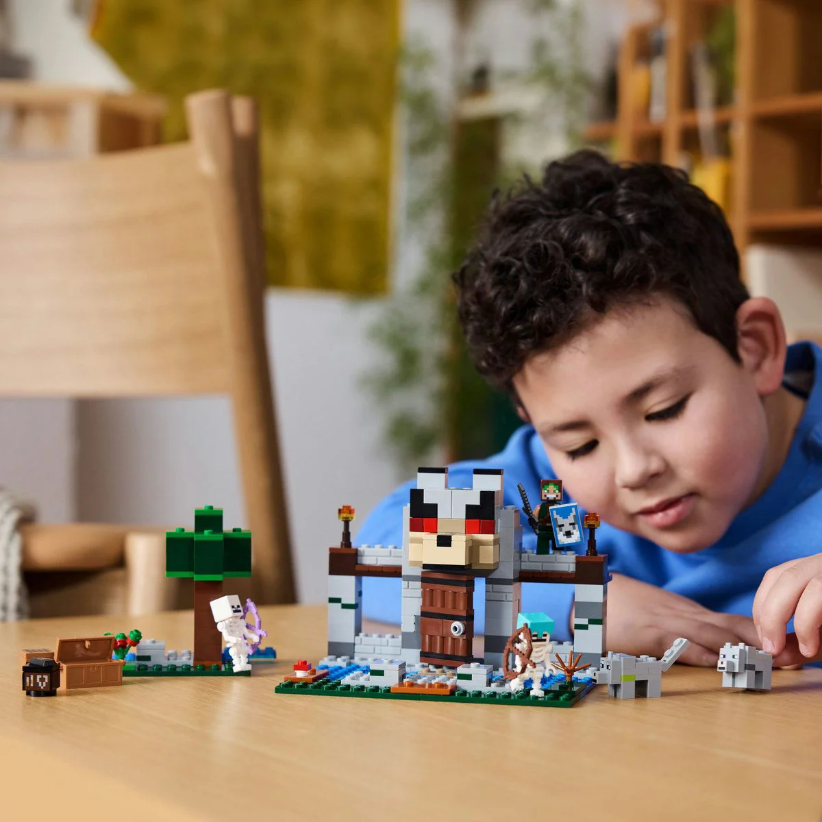 Конструктор LEGO Minecraft Крепость волков, 312 эл. foto