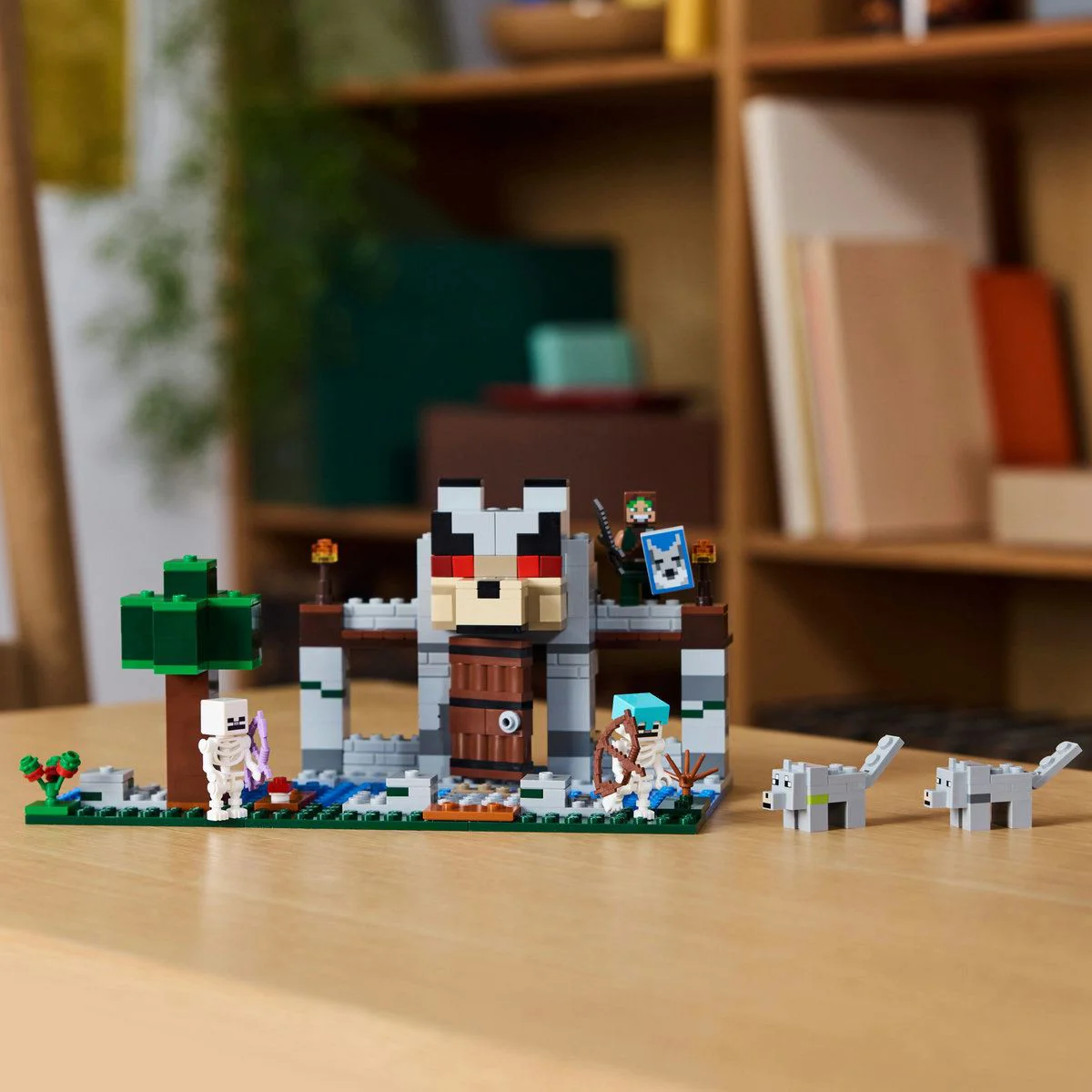 Конструктор LEGO Minecraft Крепость волков, 312 эл. foto