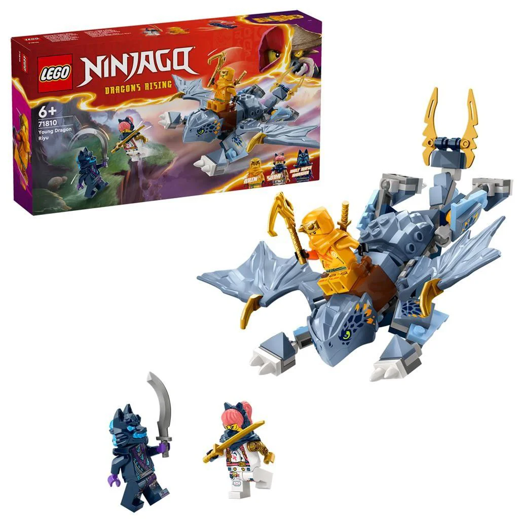Set de constructie LEGO Ninjago Tanarul dragon Riyu, 132 el. foto