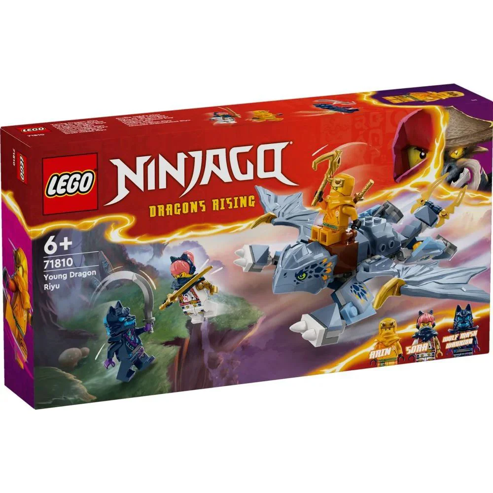 Set de constructie LEGO Ninjago Tanarul dragon Riyu, 132 el. foto