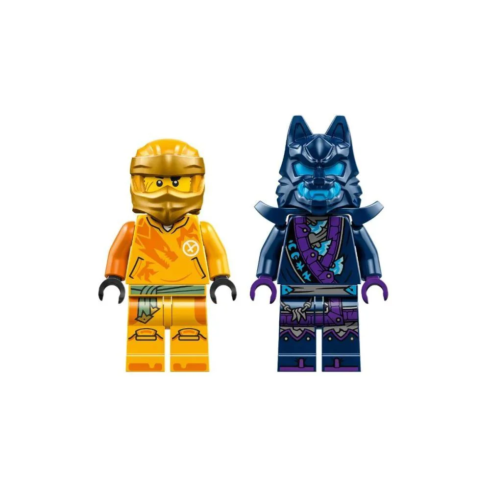 Set de constructie LEGO Ninjago Robotul de lupta al lui Arin, 104 el. foto