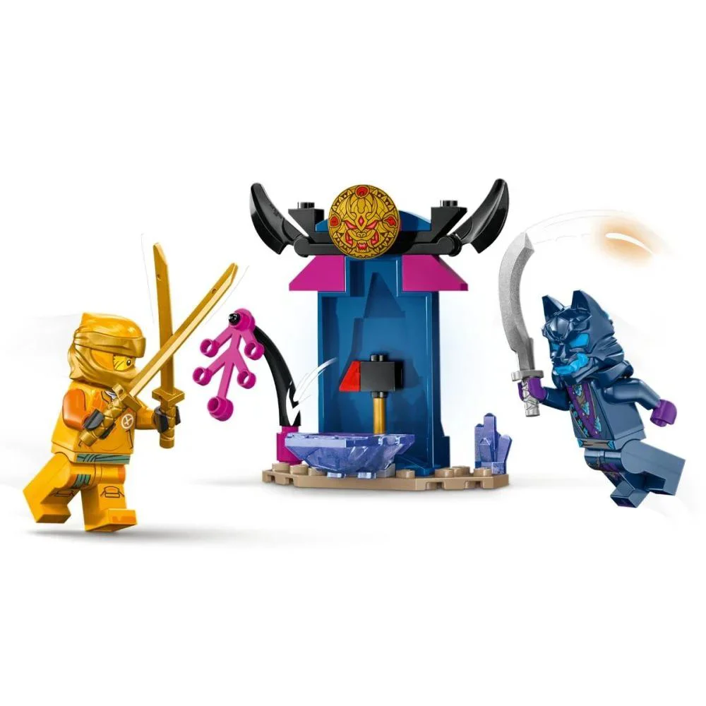Set de constructie LEGO Ninjago Robotul de lupta al lui Arin, 104 el. foto