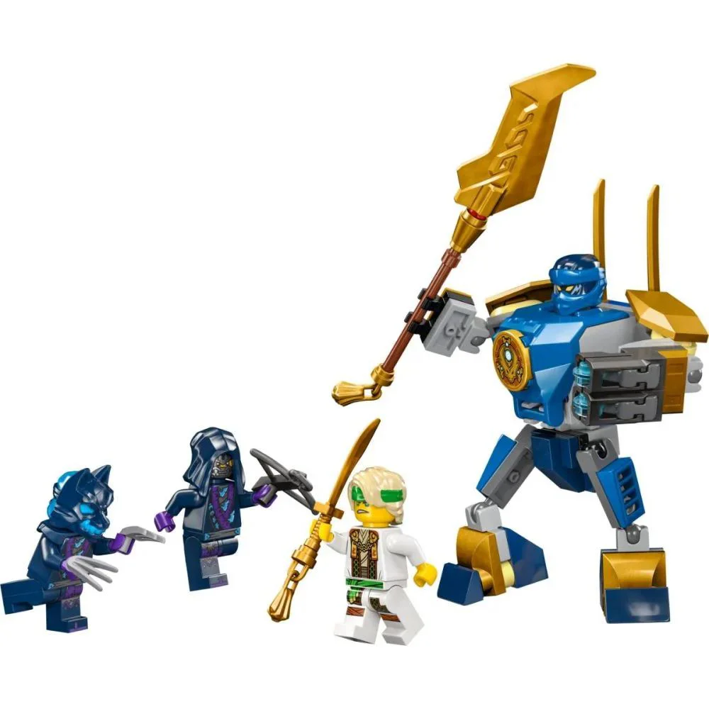 Set de constructie LEGO Ninjago Pachet de lupta robotul lui Jay, 78 el. foto
