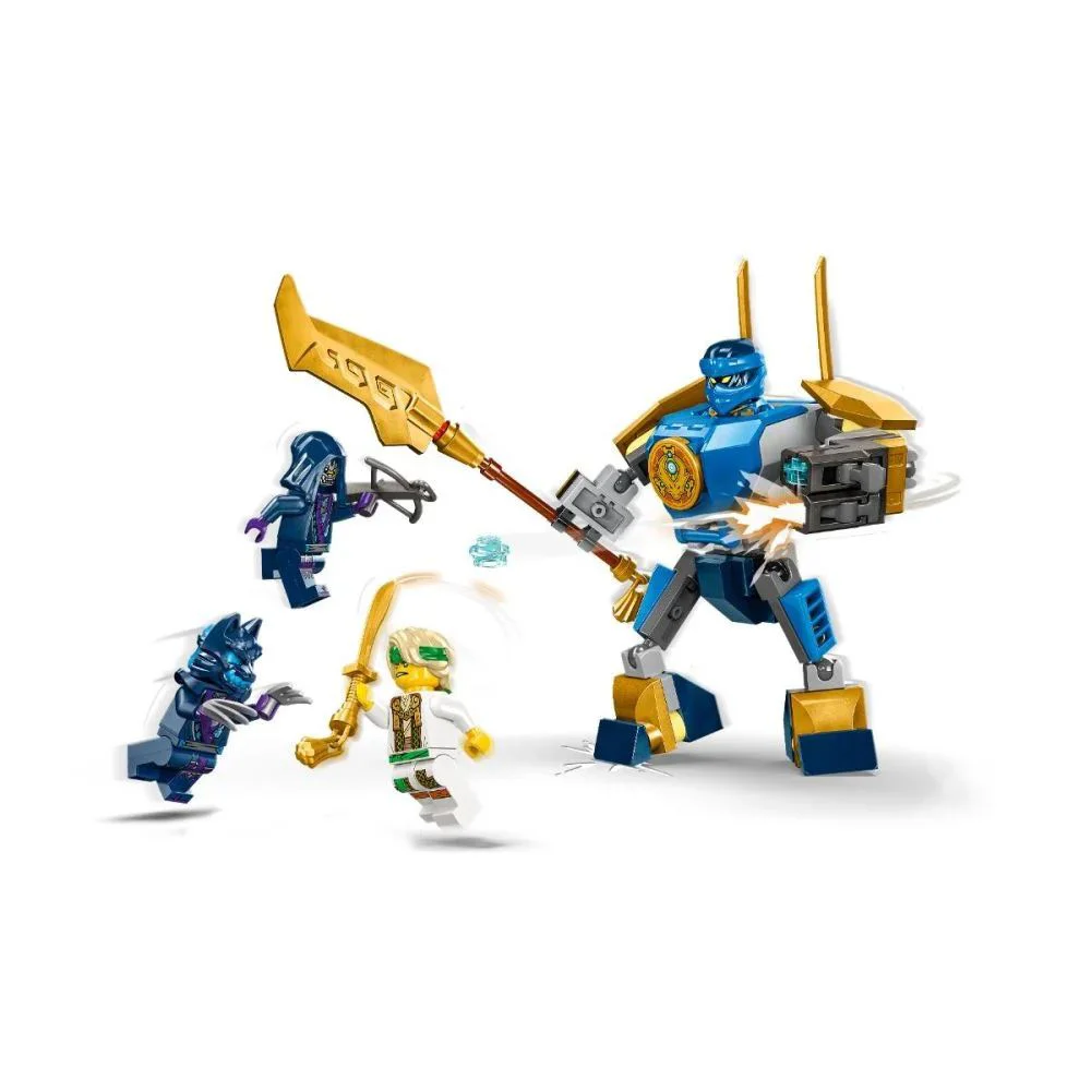 Set de constructie LEGO Ninjago Pachet de lupta robotul lui Jay, 78 el. foto