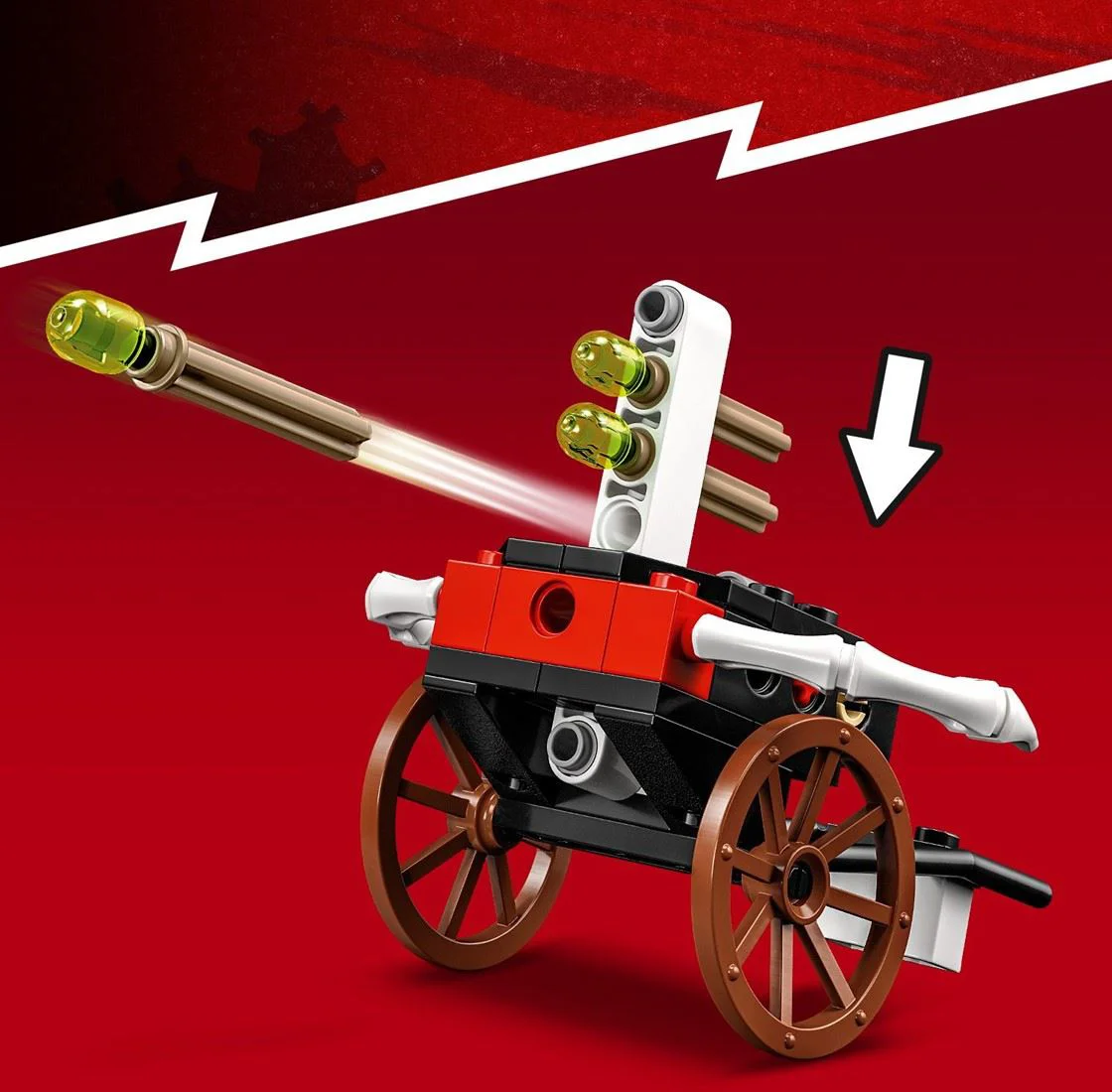Set de constructie LEGO Ninjago Robotul Titan al lui Jay, 794 el. foto