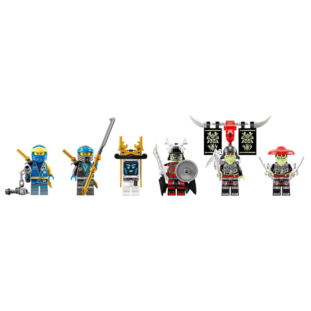Set de constructie LEGO Ninjago Robotul Titan al lui Jay, 794 el. foto