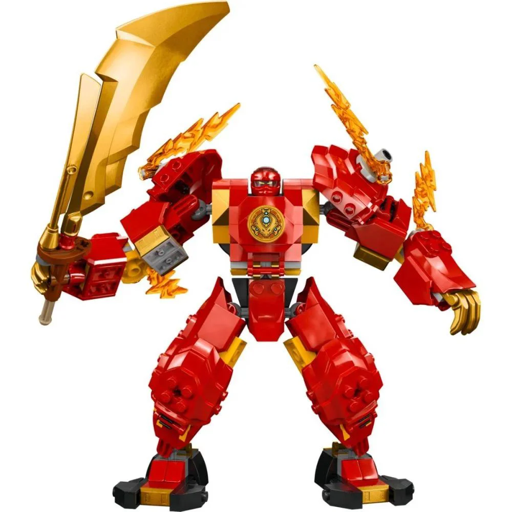 Set de constructie LEGO Ninjago Robotul stihie de foc al lui Kai, 322 el. foto