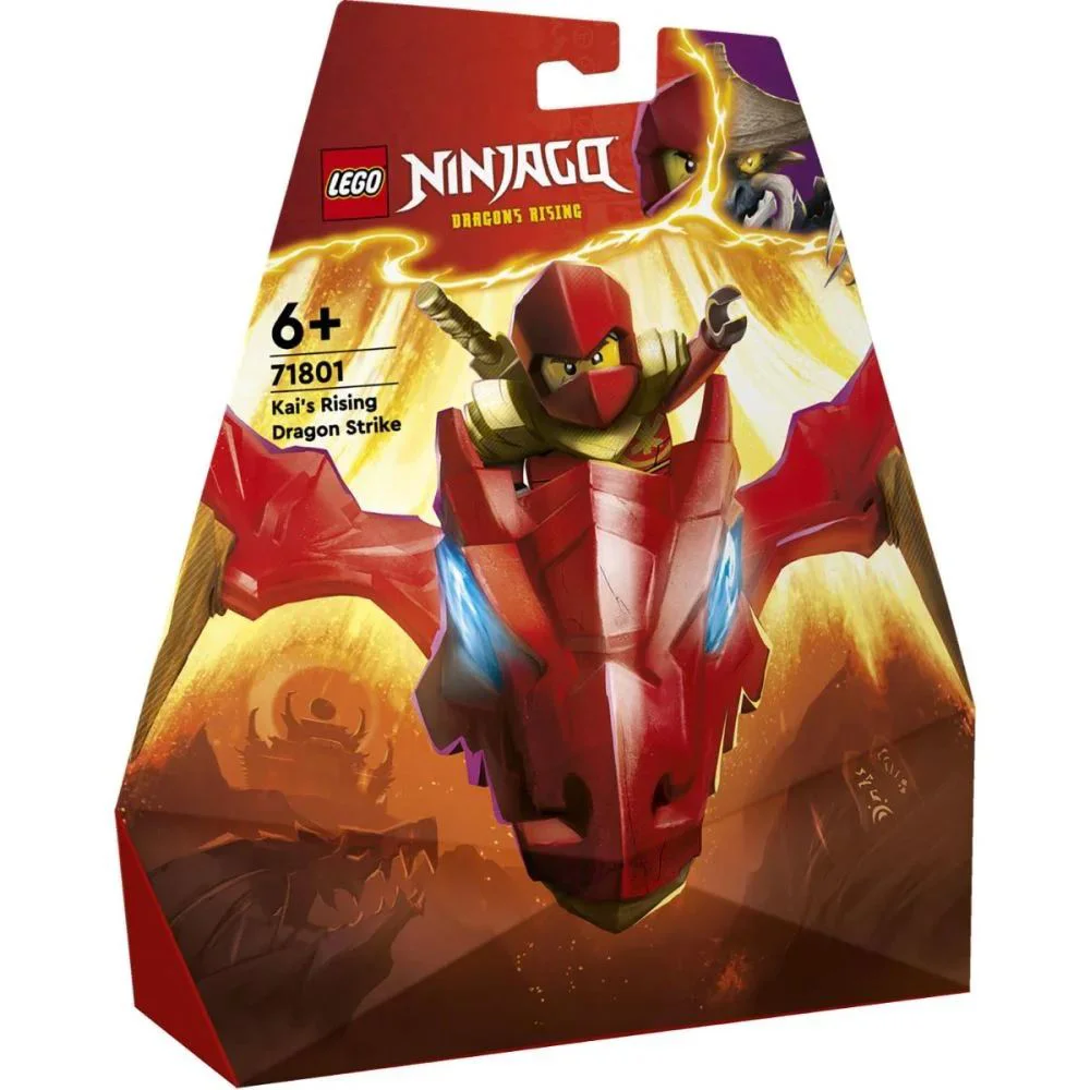 Set de constructie LEGO Ninjago Atacul dragonului zburator al lui Kai, 24 el. foto