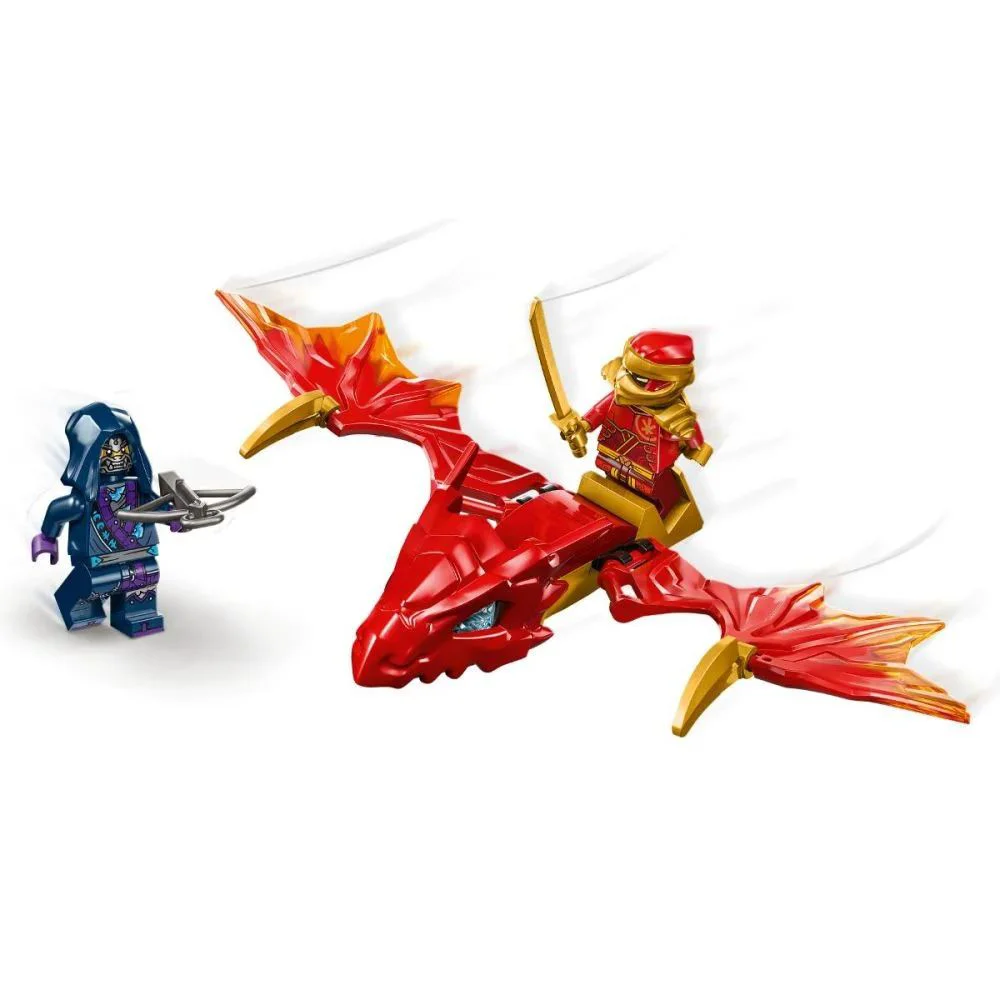 Set de constructie LEGO Ninjago Atacul dragonului zburator al lui Kai, 24 el. foto
