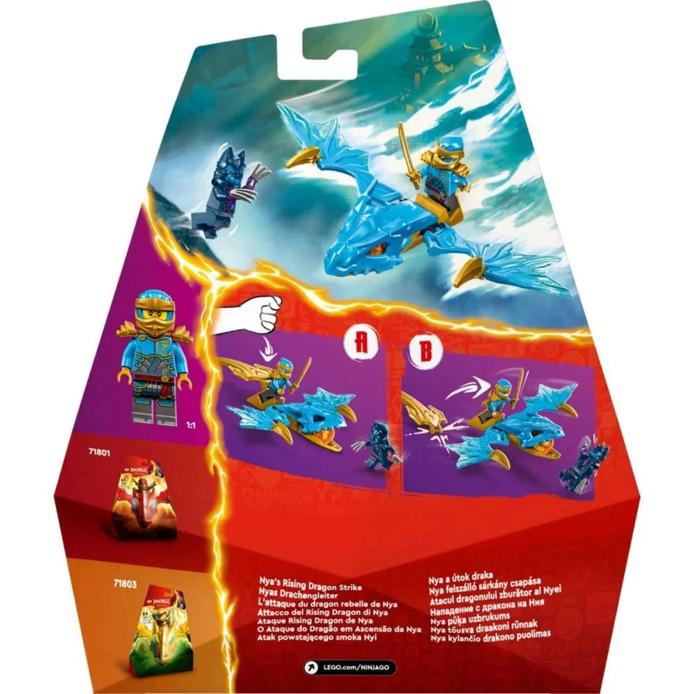 Set de constructie LEGO Ninjago Atacul dragonului zburator al Nyei, 26 el. foto