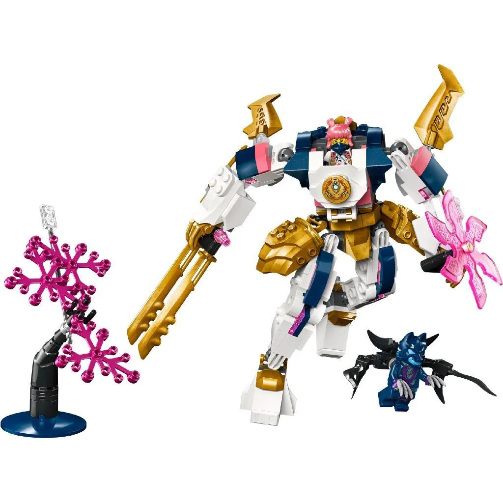 Set de constructie LEGO Ninjago Robotul stihie tehnologic al Sorei, 209 el. foto