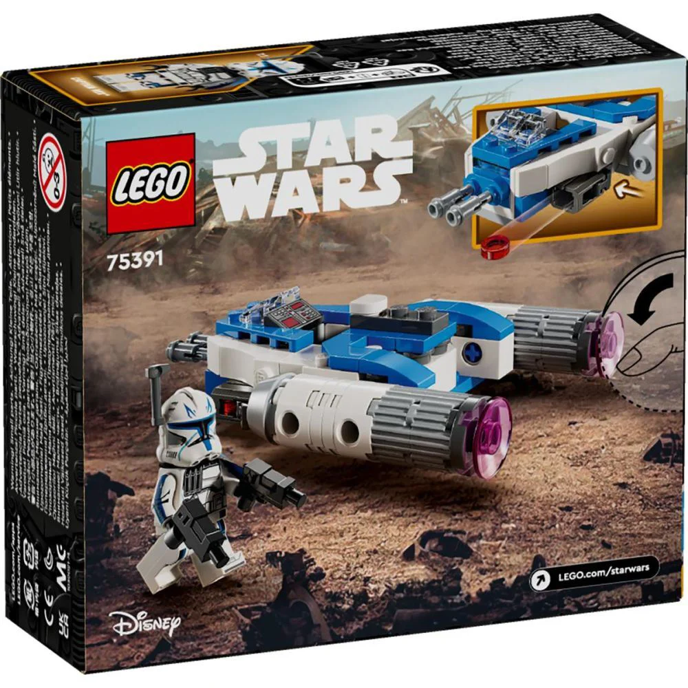 Set de constructie LEGO Star Wars Micronava de lupta Y-Wing a Capitanului Rex, 99 el. foto