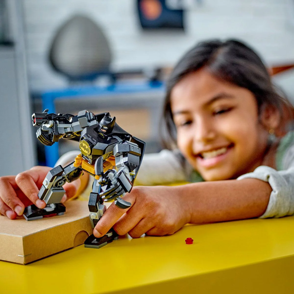 Set de constructie LEGO Super Heroes Armura de robot Batman, 140 el. foto