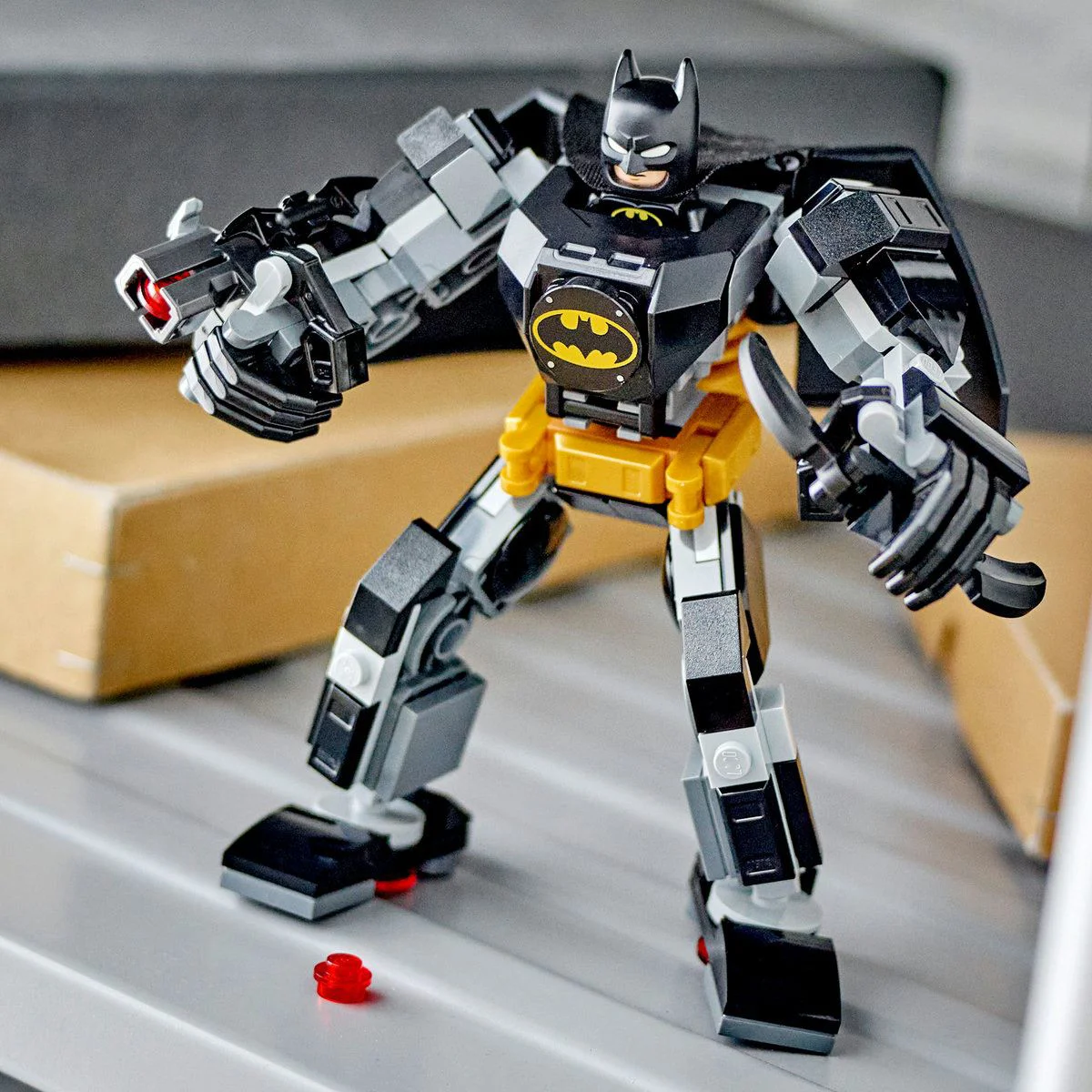 Set de constructie LEGO Super Heroes Armura de robot Batman, 140 el. foto