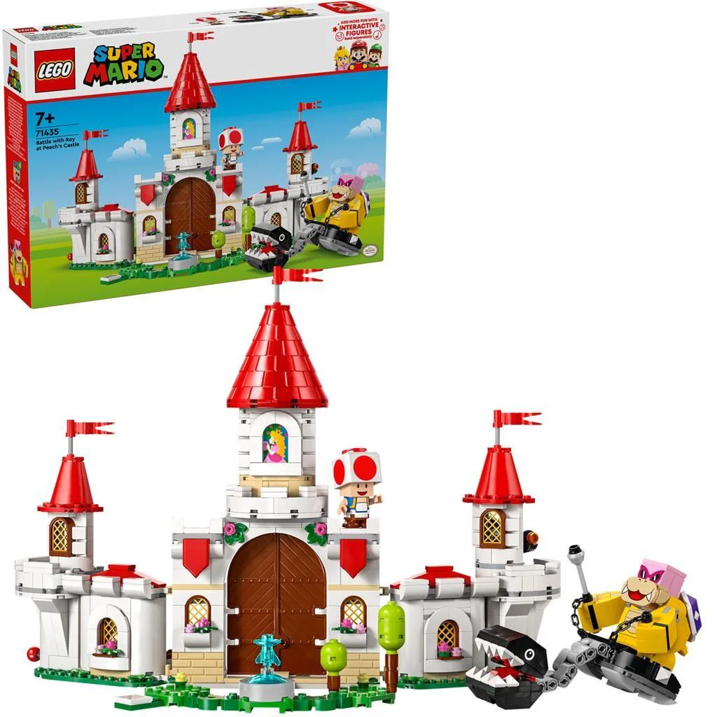 Конструктор LEGO Super Mario Битва с Роем в замке Принцессы Пич, 738 эл. foto