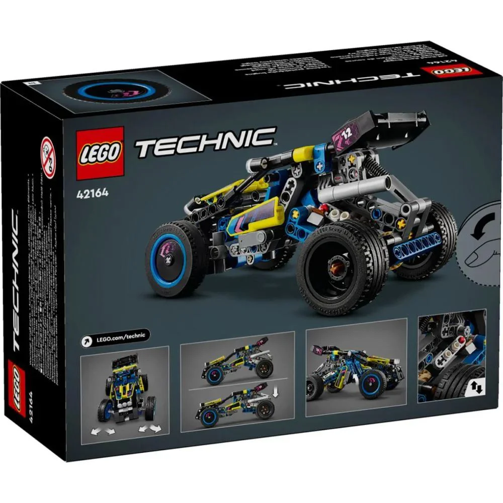 Set de constructie LEGO Technic Buggy de curse off-road, 219 el.