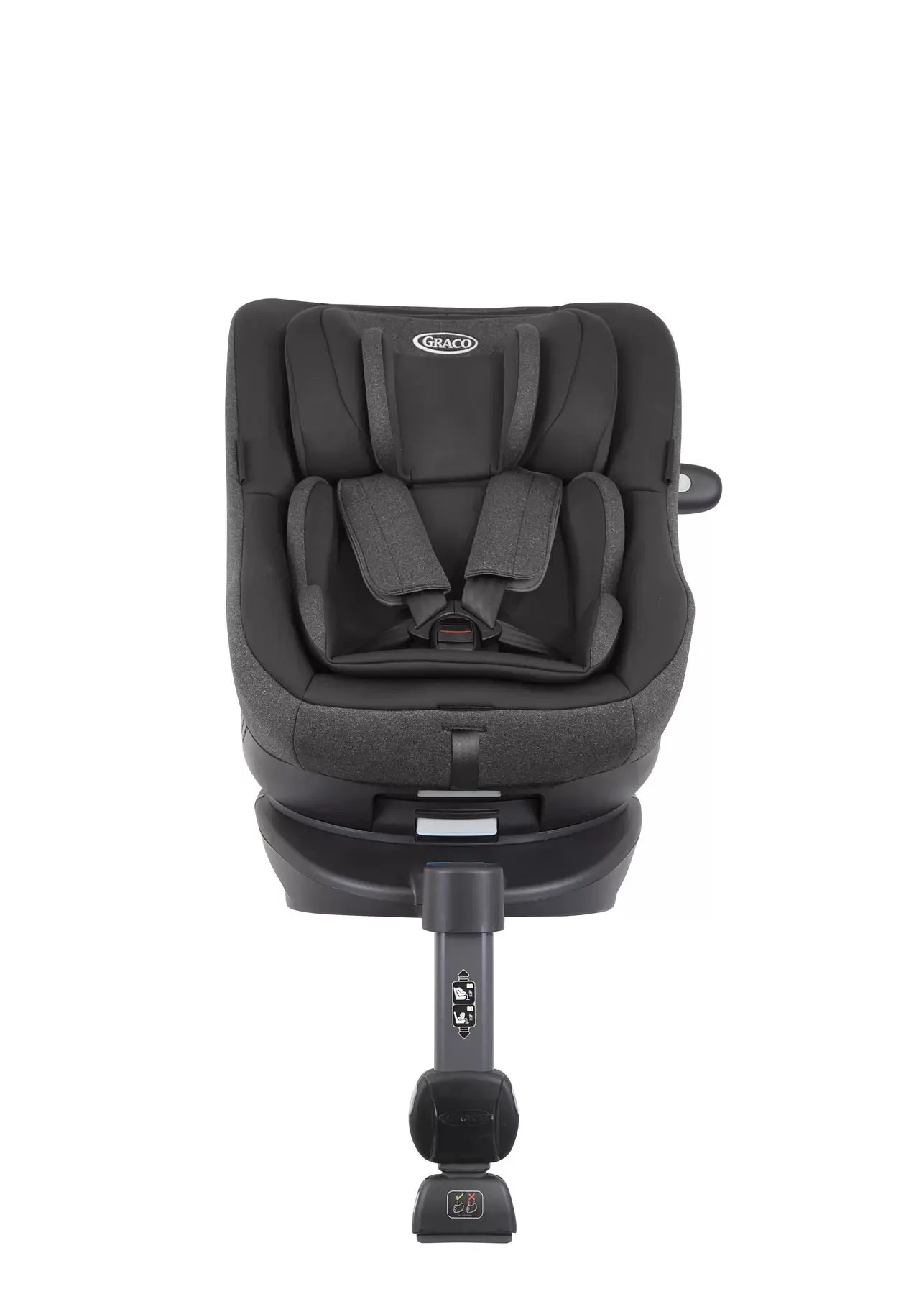 Автокресло с вращением 360° Graco Turn2Me Heather 0-18 кг