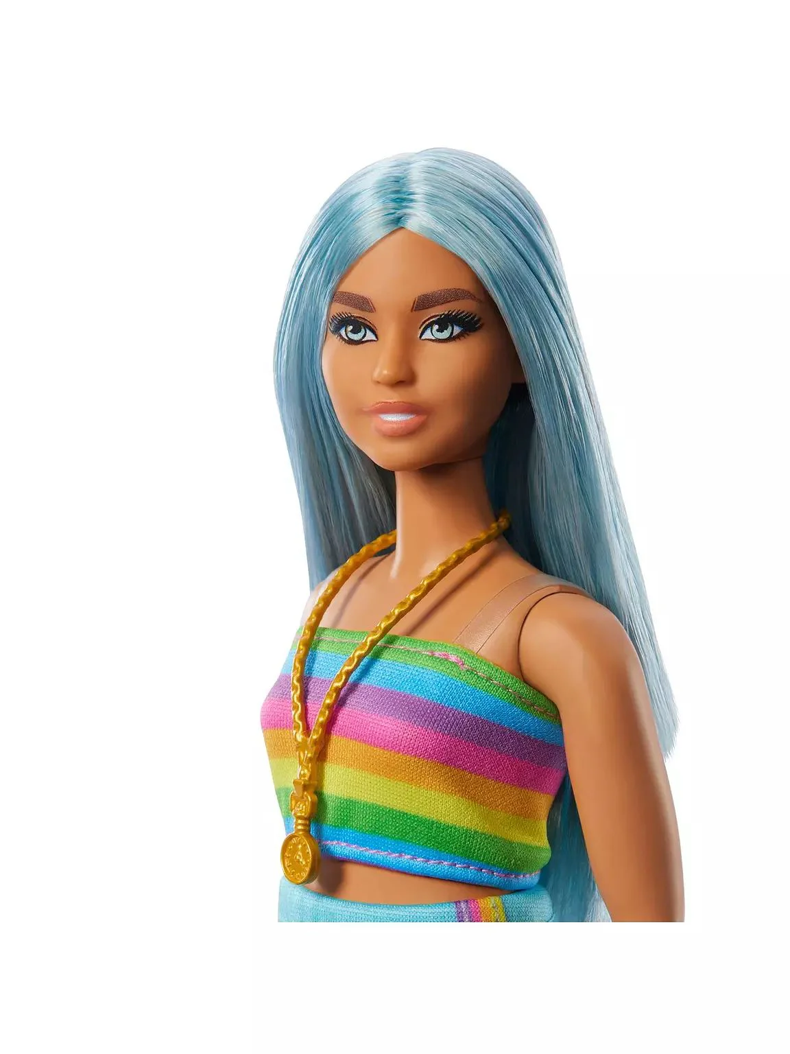 Кукла Barbie "Модница с голубыми волосами"