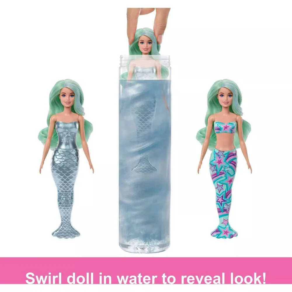 Papusa Barbie Color Reveal Sirena