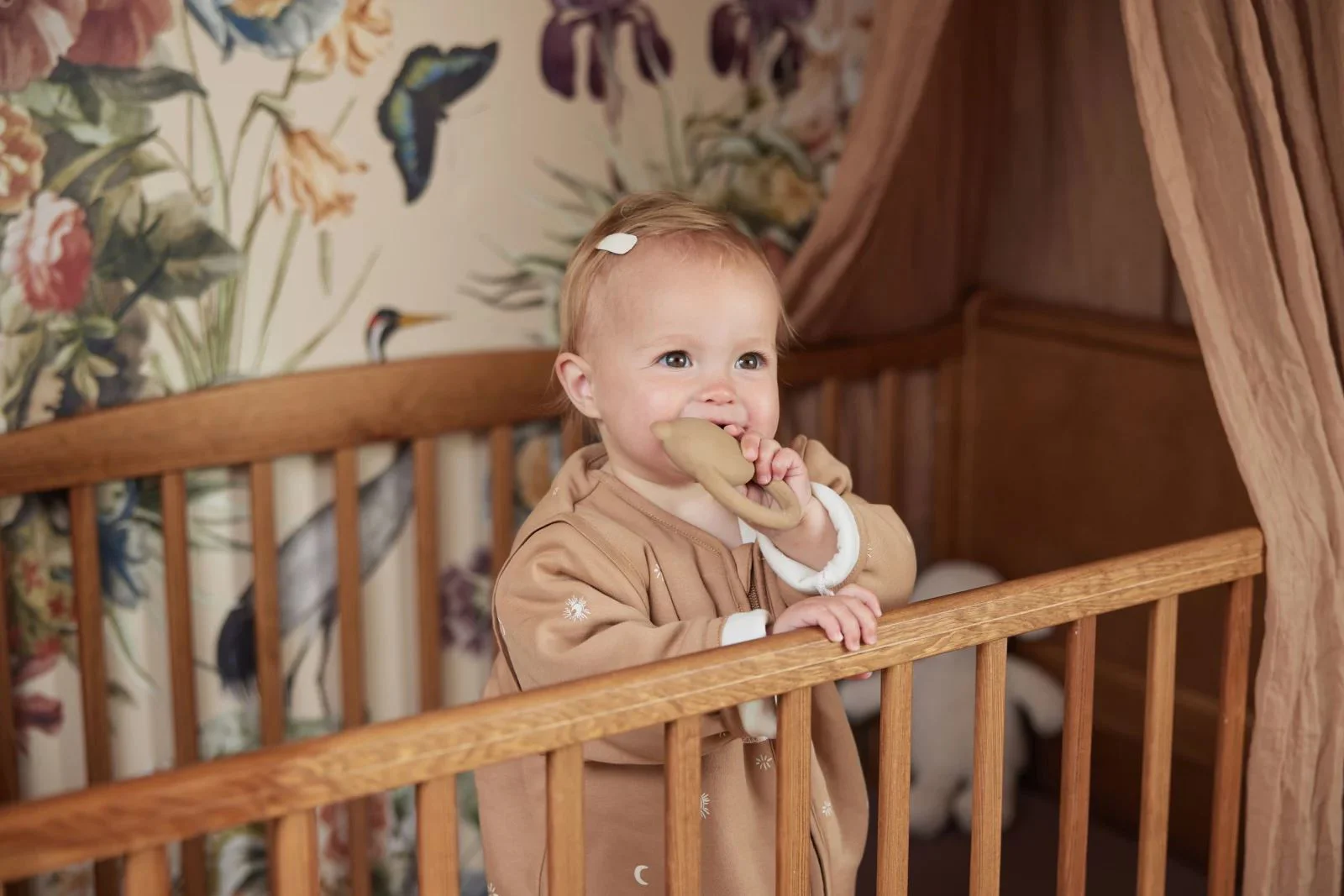 Inel gingival din cauciuc Jollein Teddy Bear